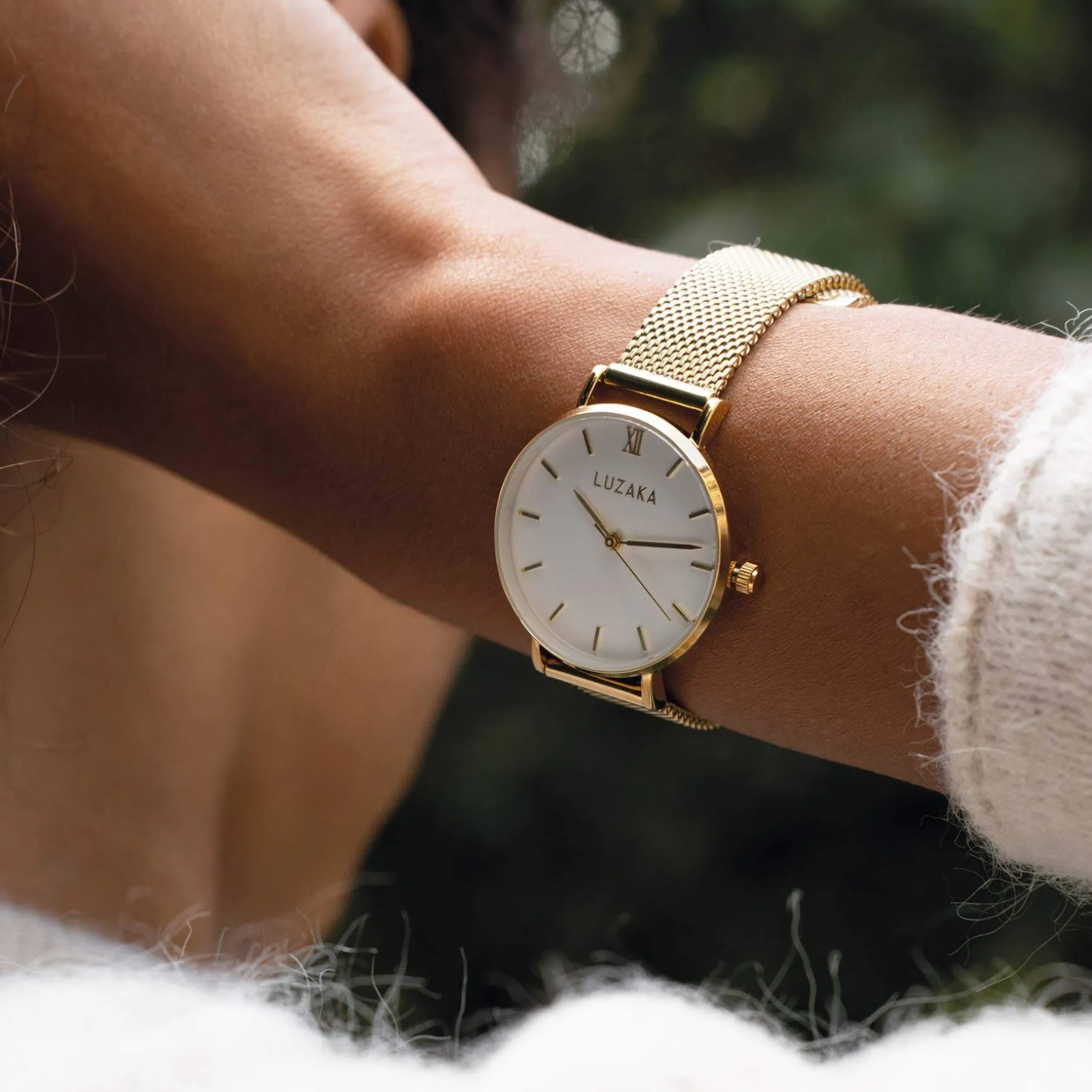 Montre Paloma acier dorée or