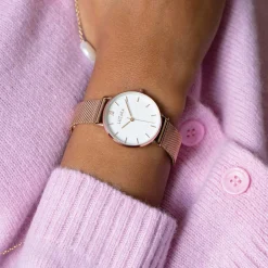 Montre Paloma acier rose gold