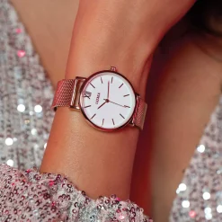 Montre Paloma acier rose gold