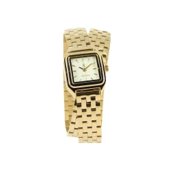 Montre Ruby dorée bracelet double tour