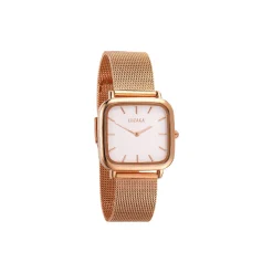 Montre Square rose gold