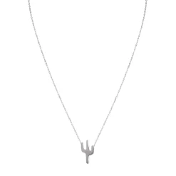Pendentif Cactus acier