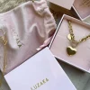 Pochon cadeau rose pour bijoux