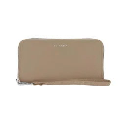 Portefeuille Léa taupe