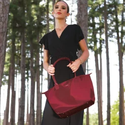 Sac à main Cabas Adèle rouge