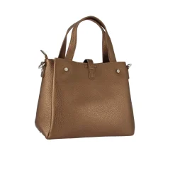Sac à main Darius marron métalisé