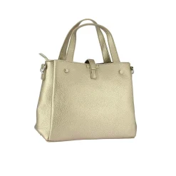 Sac à main Darius taupe métalisée
