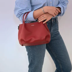 Sac à main Jade rouge