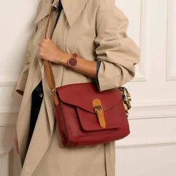 Sac à main Josy rouge