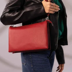 Sac à main Lisa rouge