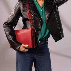 Sac à main Lisa rouge
