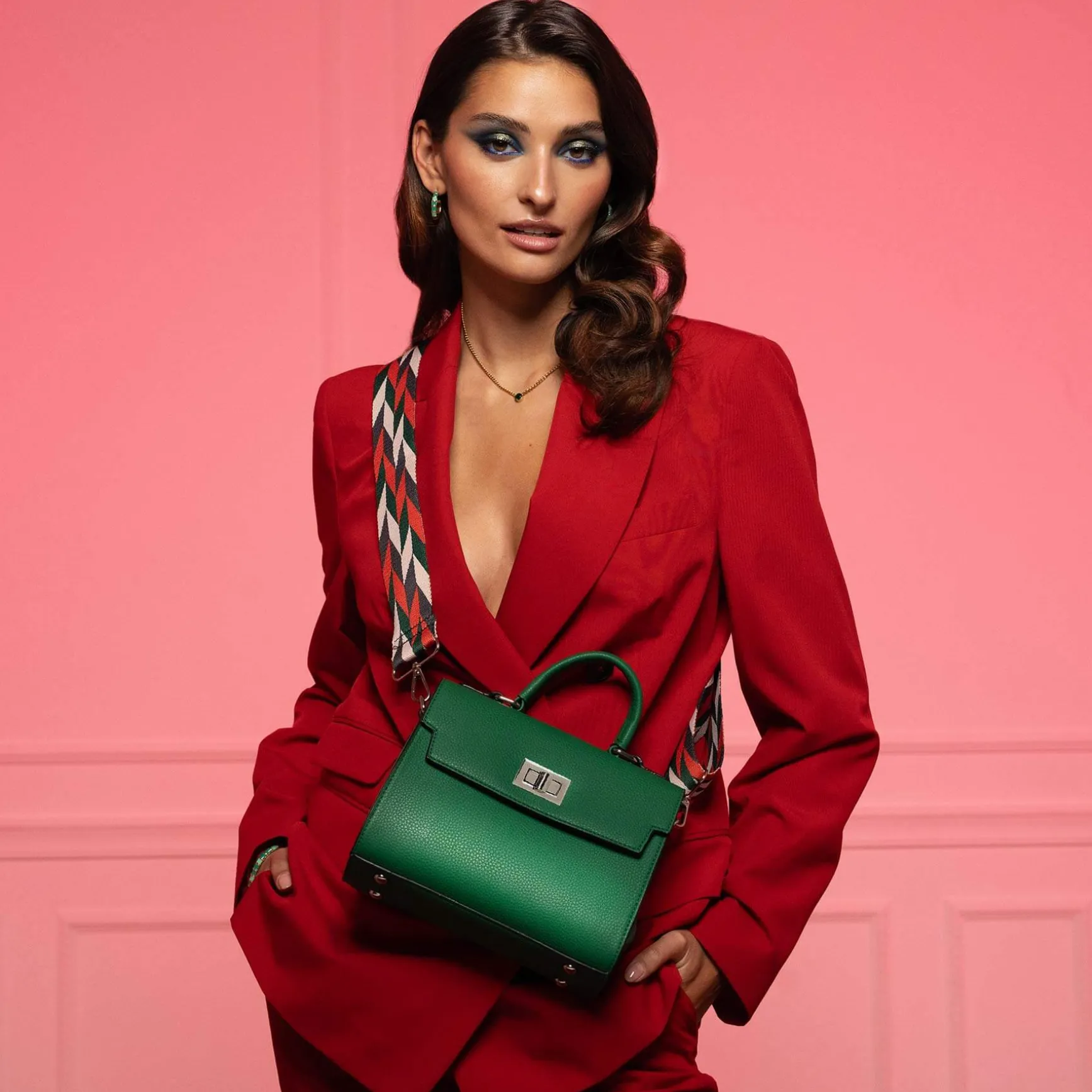 Sac à main Ninon vert