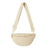 Sac Banane Erika velours Crème