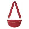 Sac Banane Erika velours bordeaux