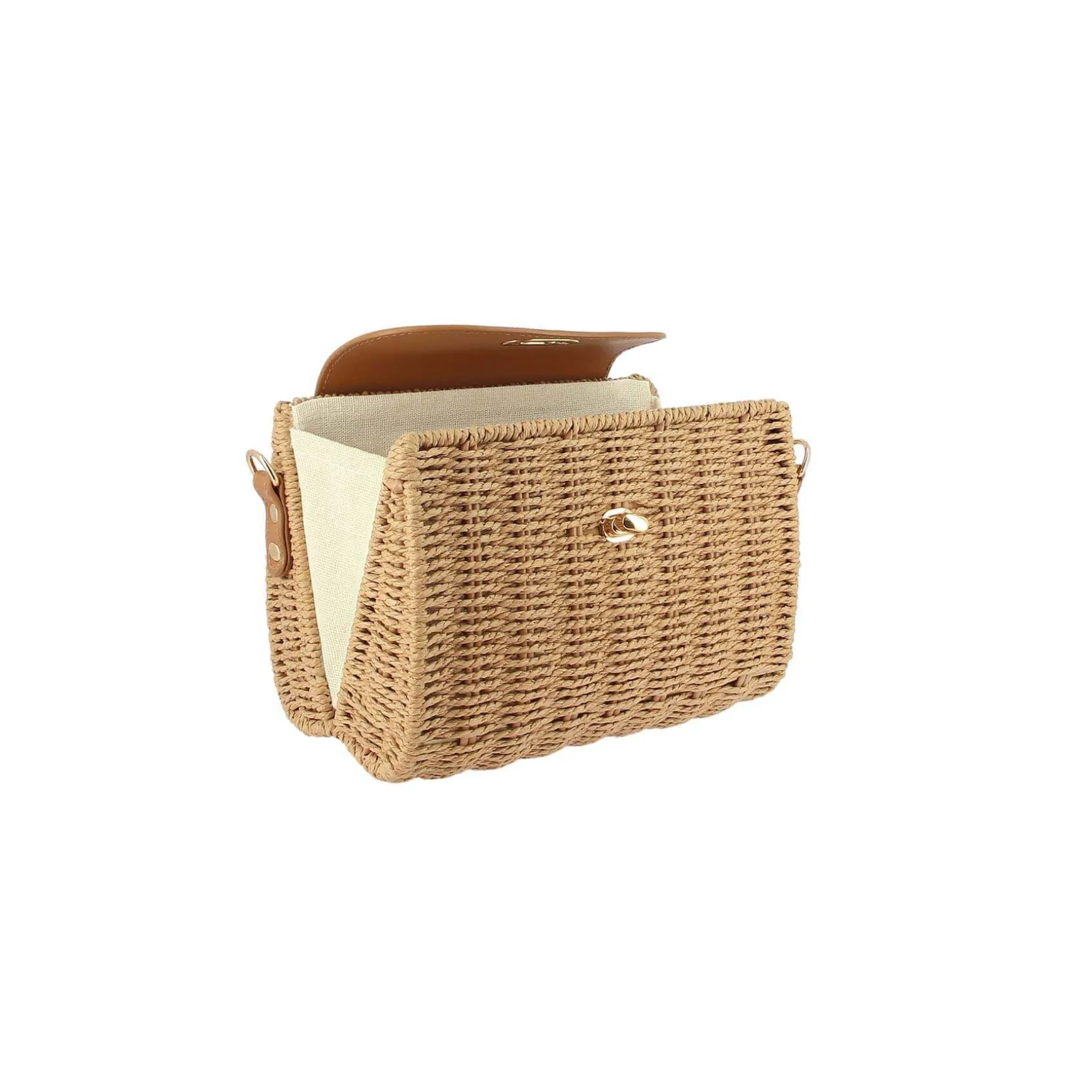 Sac Paille rigide Monica