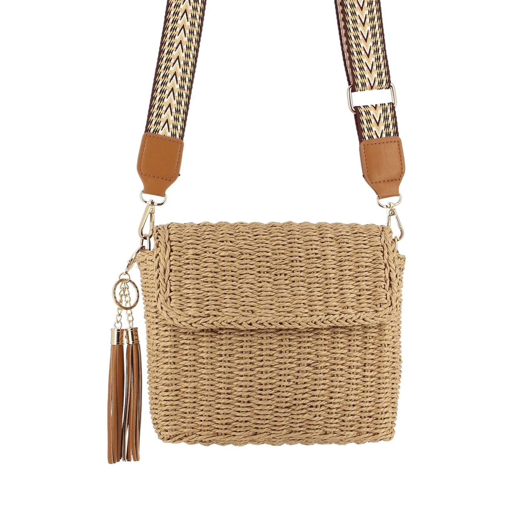 Sac Paille Venise naturel