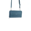 Sac Portefeuille horizontal bleu jean