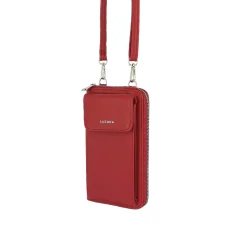 Sac Portefeuille vertical rouge