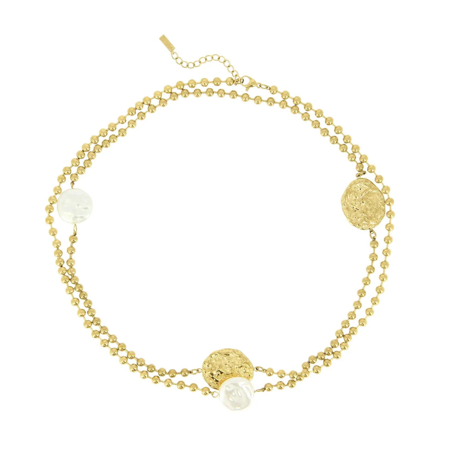 Sautoir Marie perles nacre