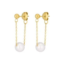 Set 3 boucles Maria doré or